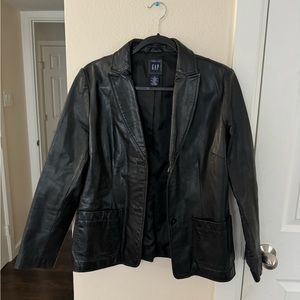 Vintage Leather Gap Jacket